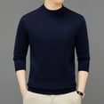 thumbnail image 1 of Big and Tall Mens Turtleneck Sweaters,Long Sleeve Basic Shirts Soft Cozy Pullover Layering Undershirts,M-4XL, 1 of 5