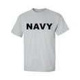 thumbnail image 1 of Big and Tall NAVY Short Sleeve T-Shirt in gray, 1 of 4
