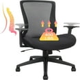 Big and Tall Office Chair for Heavy People 400lb Ergonomic Desk Chair Mesh Computer Chair with