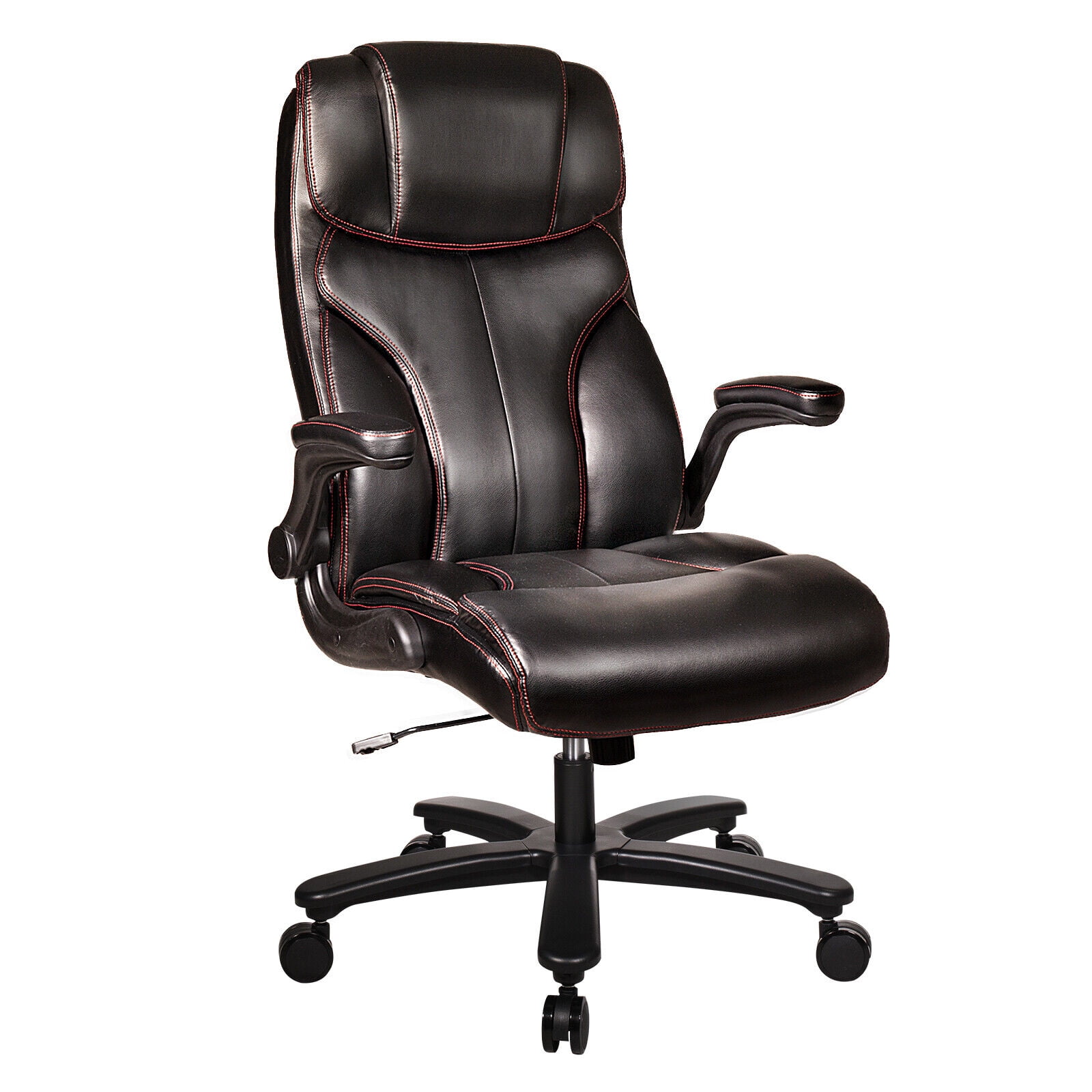 Big and Tall PU Leather Executive Office Chair, High Back Office Desk