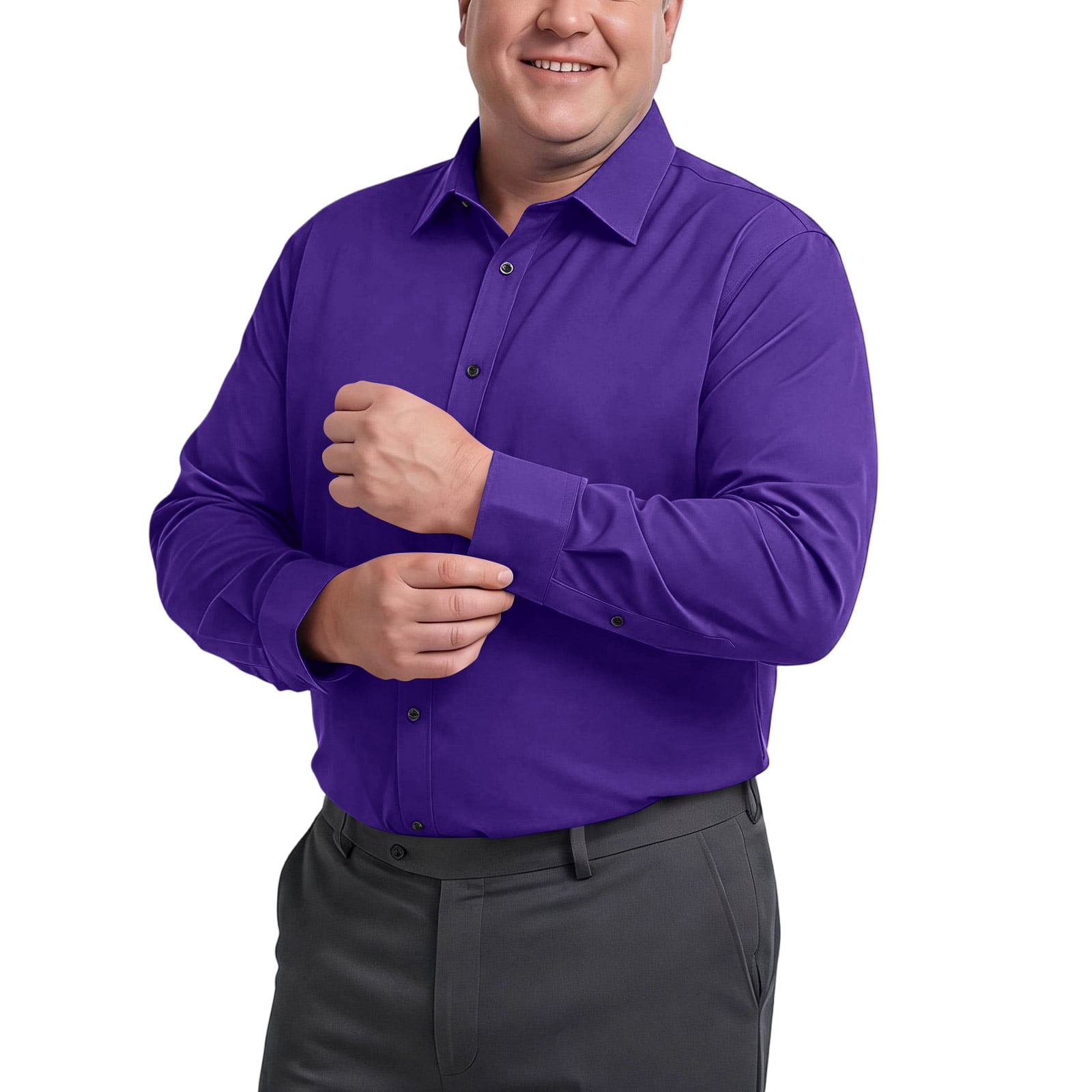 big and tall casual dress shirts Yuyapu Button up for Men Causal Shirts Short Sleeve Army Green : Clothing, Shoes & Jewelry you can wear it tucked in with dress pants or chinos with loafers or dress shoes for a special event Custom Big and Tall Dress