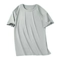 thumbnail image 1 of Big and Tall Shirts for Men Workout Athletic Basic Gym Tops Short Sleeve Crew Neck Loose Fit Casual T-Shirts, 1 of 4