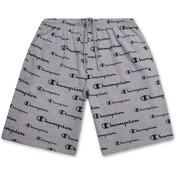 Big and Tall Shorts for Men - Athletic Shorts Loose Fit Performance Shorts Heather Grey Navy 2X