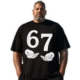 thumbnail image 1 of Big and Tall T Shirts Men Graphic Tee Shirt Short Sleeve Plus Size 4XL T0 5KPG W13, 1 of 8