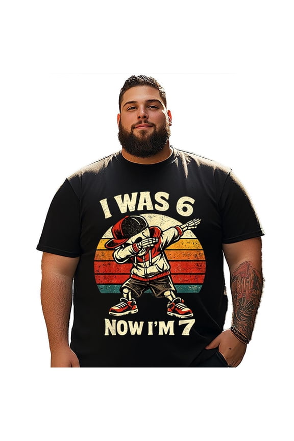 Big and Tall T Shirts Men Graphic Tee Shirt Short Sleeve Plus Size 4XL T0 5KPI G14