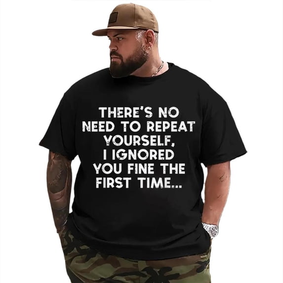 Big and Tall T Shirts Men Graphic Tee Shirt Short Sleeve Plus Size 5XL T0 5KPN W02