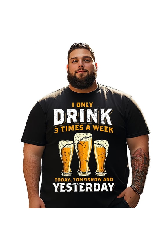 Big and Tall T Shirts Men Graphic Tee Shirt Short Sleeve Plus Size 6XL T0 5KPJ W04