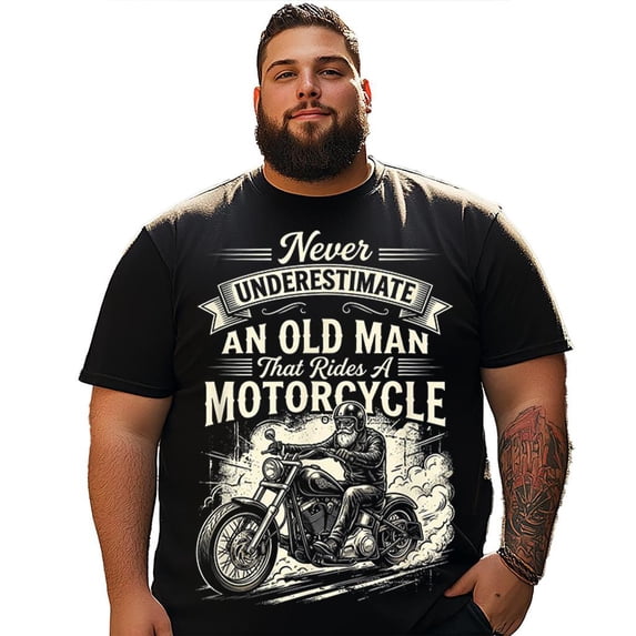 Big and Tall T Shirts Men Graphic Tee Shirt Short Sleeve Plus Size 8XL T0 5KPS G14