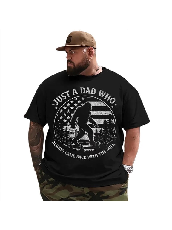 Big and Tall T Shirts Men Graphic Tee Shirt Short Sleeve Plus Size M T0 5KPN W14