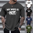 thumbnail image 1 of Big and Tall T Shirts for Men 4x Casual Breathable Crew Neck Streetwear Tees Clothes Short Sleeve Summer Tees Casual Plain Shirts, 1 of 4