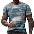 thumbnail image 1 of Big and Tall T Shirts for Men M-5X Plus Size Short Sleeve Tees Tops Mens Casual Pullover Slim Crewneck Gradient Printed Basic Tshirts Shirt, 1 of 4