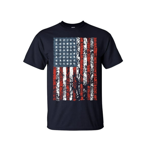 Big and Tall T shirts - American Flag 4th of July USA Shirts for Men