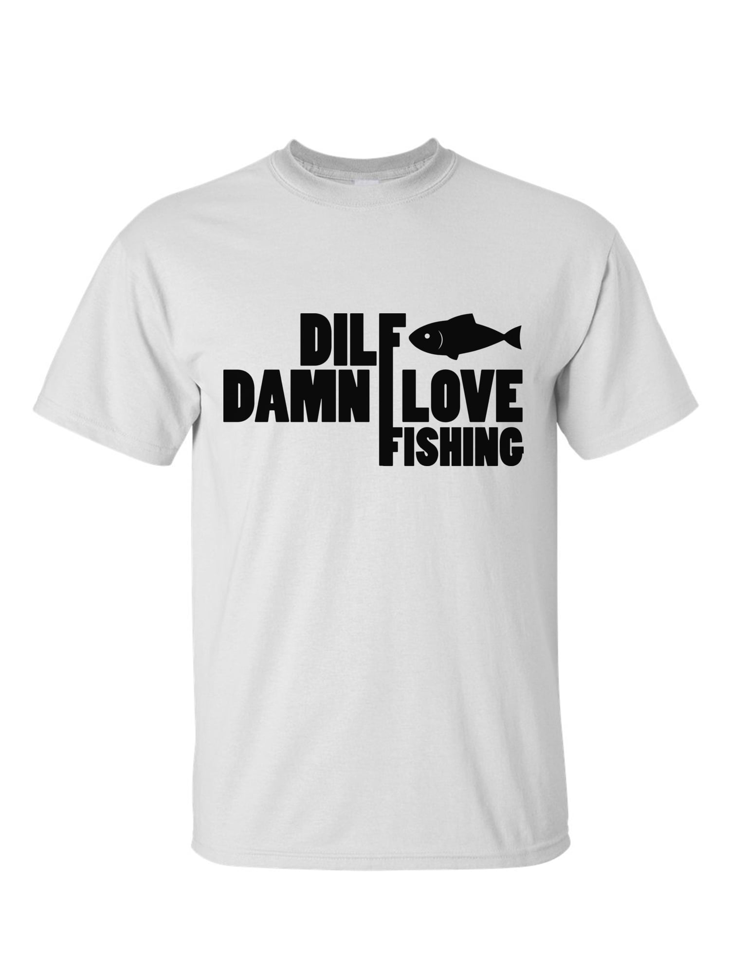 Big and Tall T shirts- Damn I Love Fishing Camping Shirts For Men