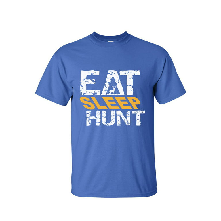 Big and Tall T shirts - Eat Sleep Hunt Outdoor Shirts For Men