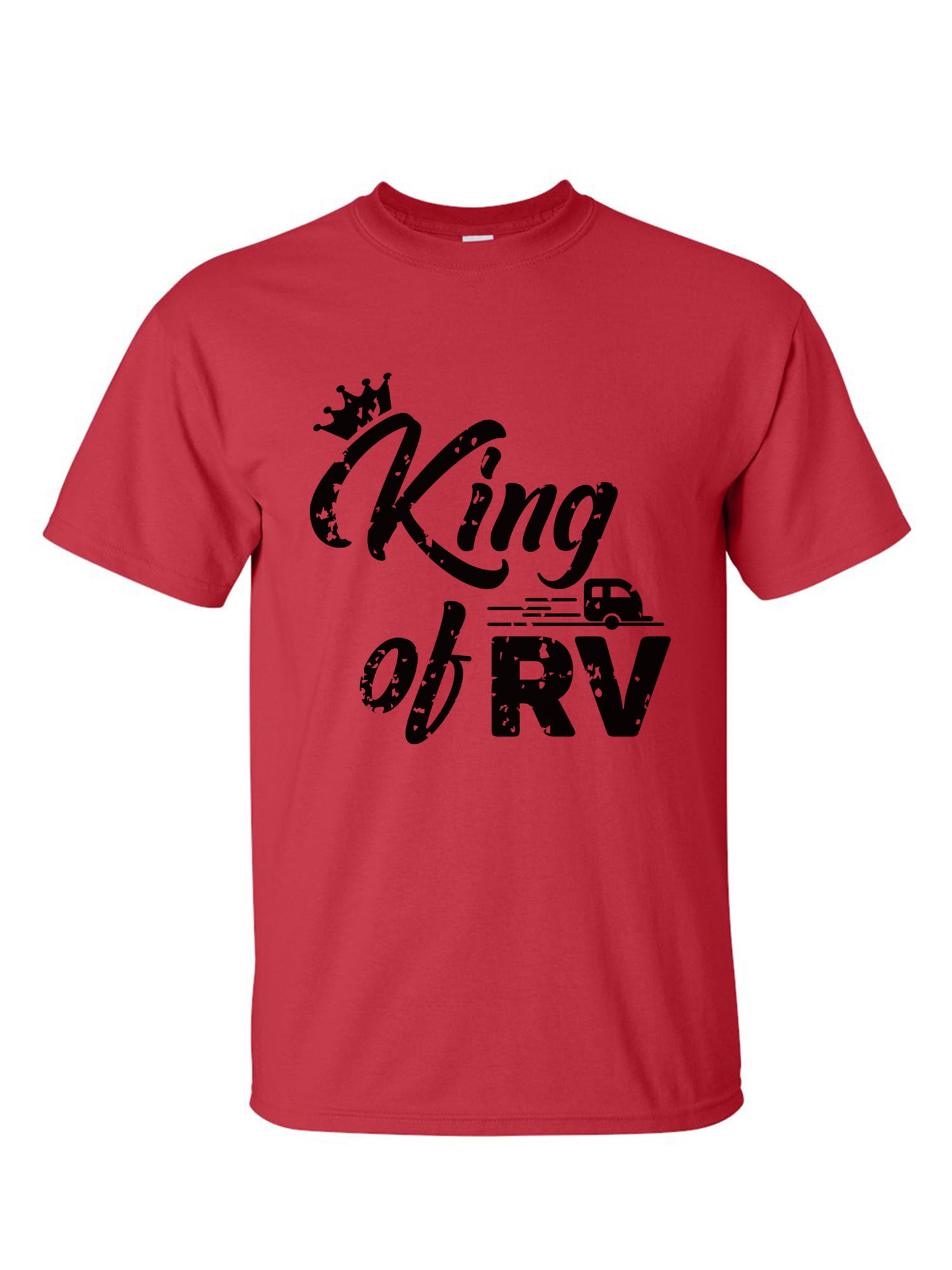 Big and Tall Tee- King Of RV Outdoor Shirts For Men
