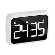 Big digits Digital Kitchen Stopwatch USB Charging for Workout Cooking White