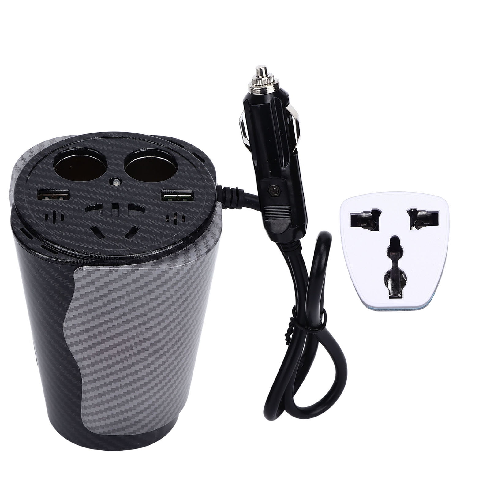 Big sale 150W Car Power Converter with Voice Controlled LED Colorful