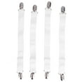 Big sale 4Pcs Adjustable Bed Sheet Fasteners Suspenders Elastic Sheet