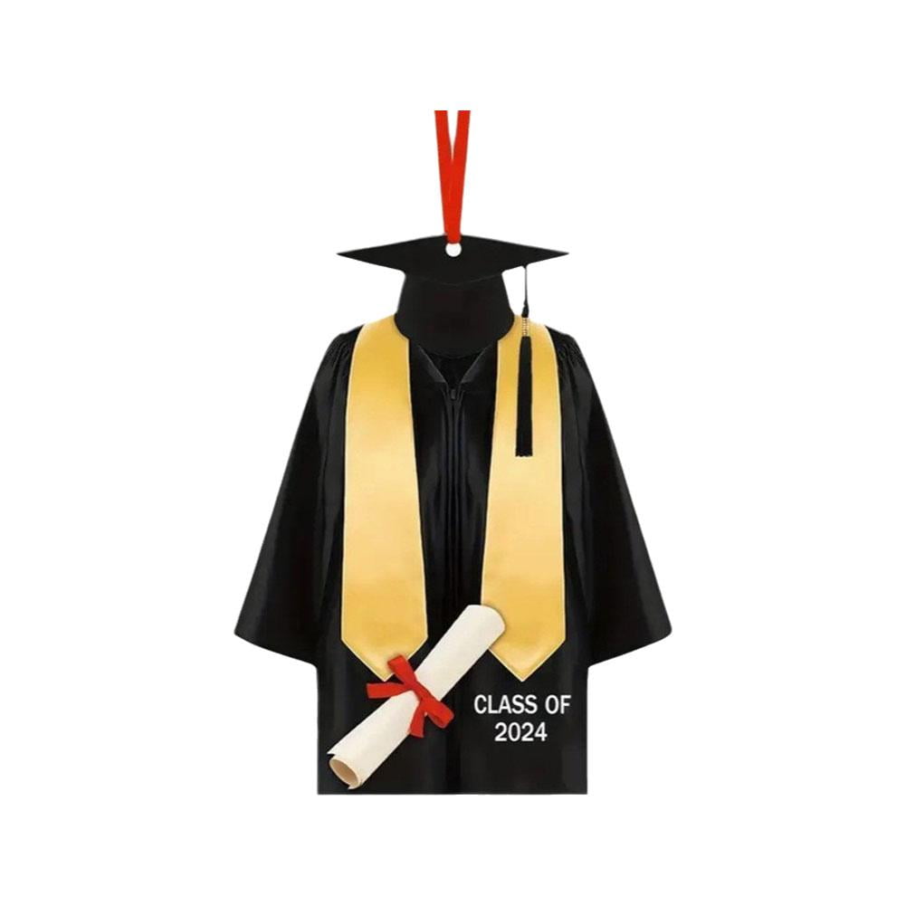 Big sale! Class 2024 Christmas Ornament,Graduation Gown High School