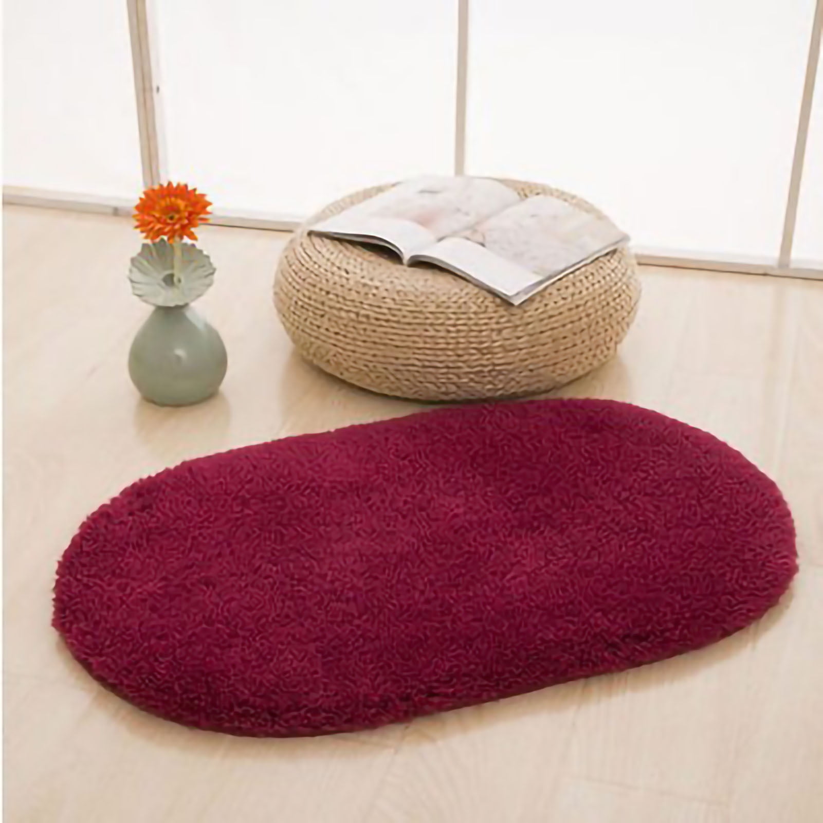 Big sale Door Mat Oval Slip Proof Indoor Door Carpet Moisture