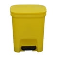 Big sale! Feokm 10L Gallon Trash Can Plastic Step on Kitchen Trash Can