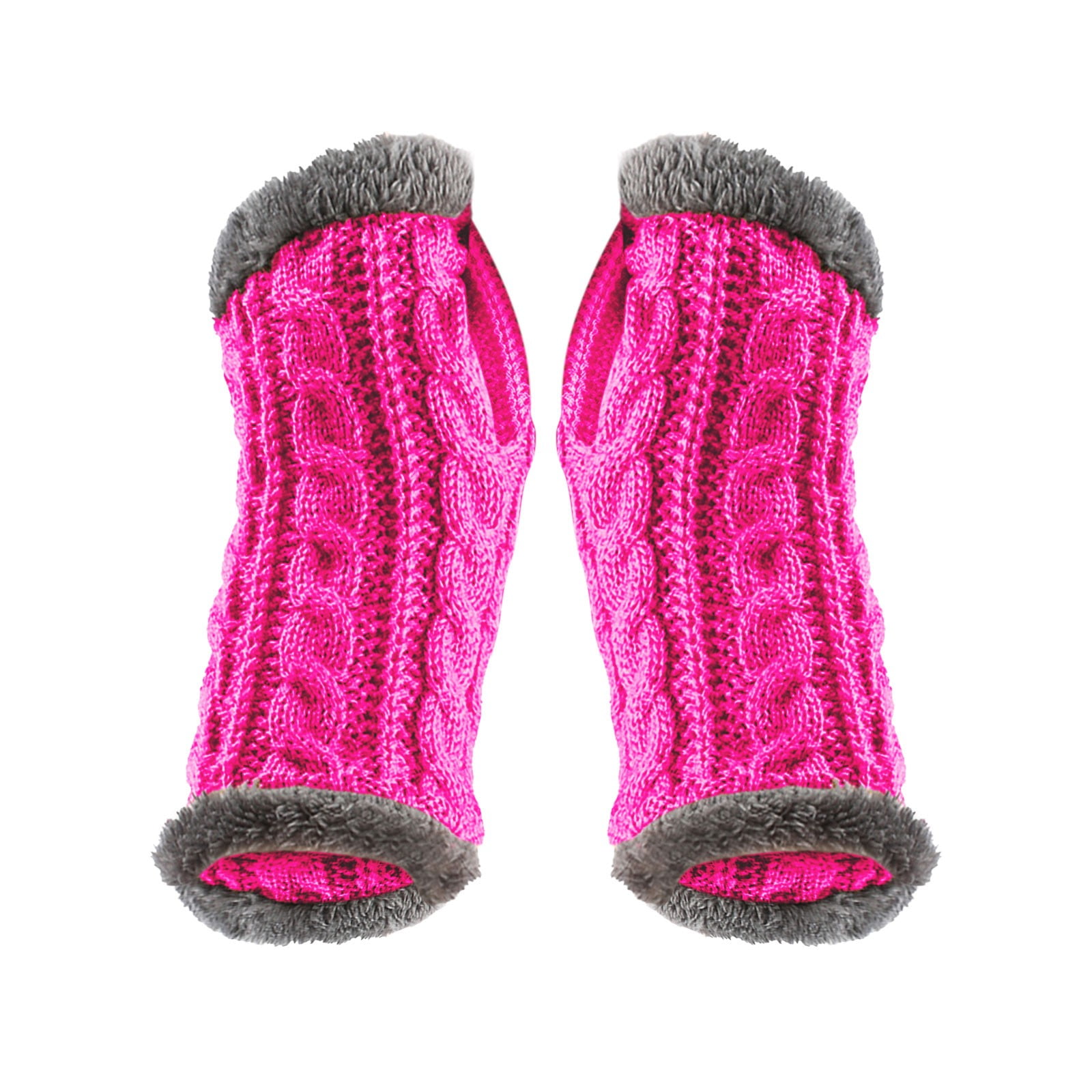 Big sale! Kooidas Thickened Plush Gloves Autumn And Winter Warm Figure Sleeves Knitted Wool