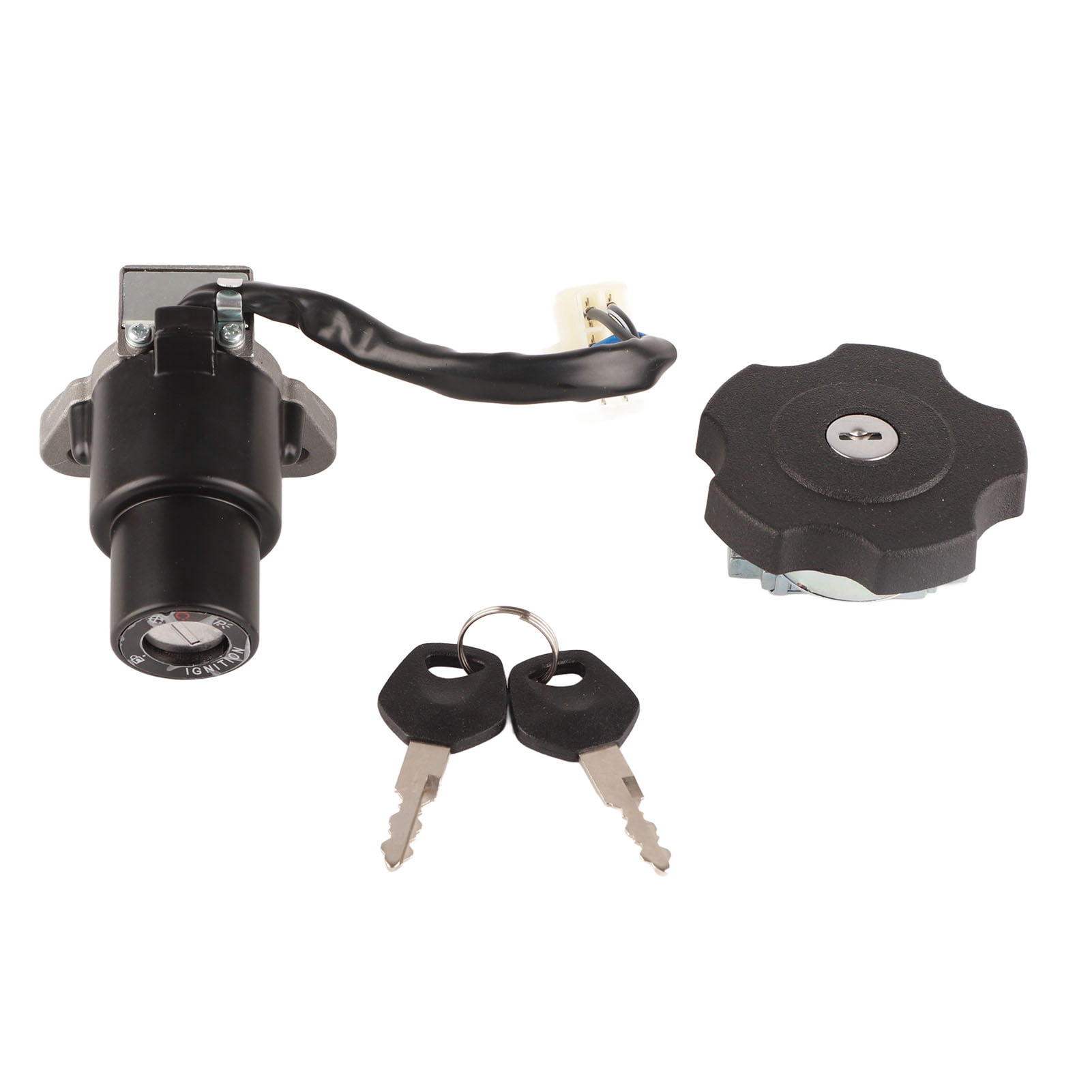 Big sale Motorcycle Ignition Switch Fuel Gas Tank Cap Lock Kit with Key