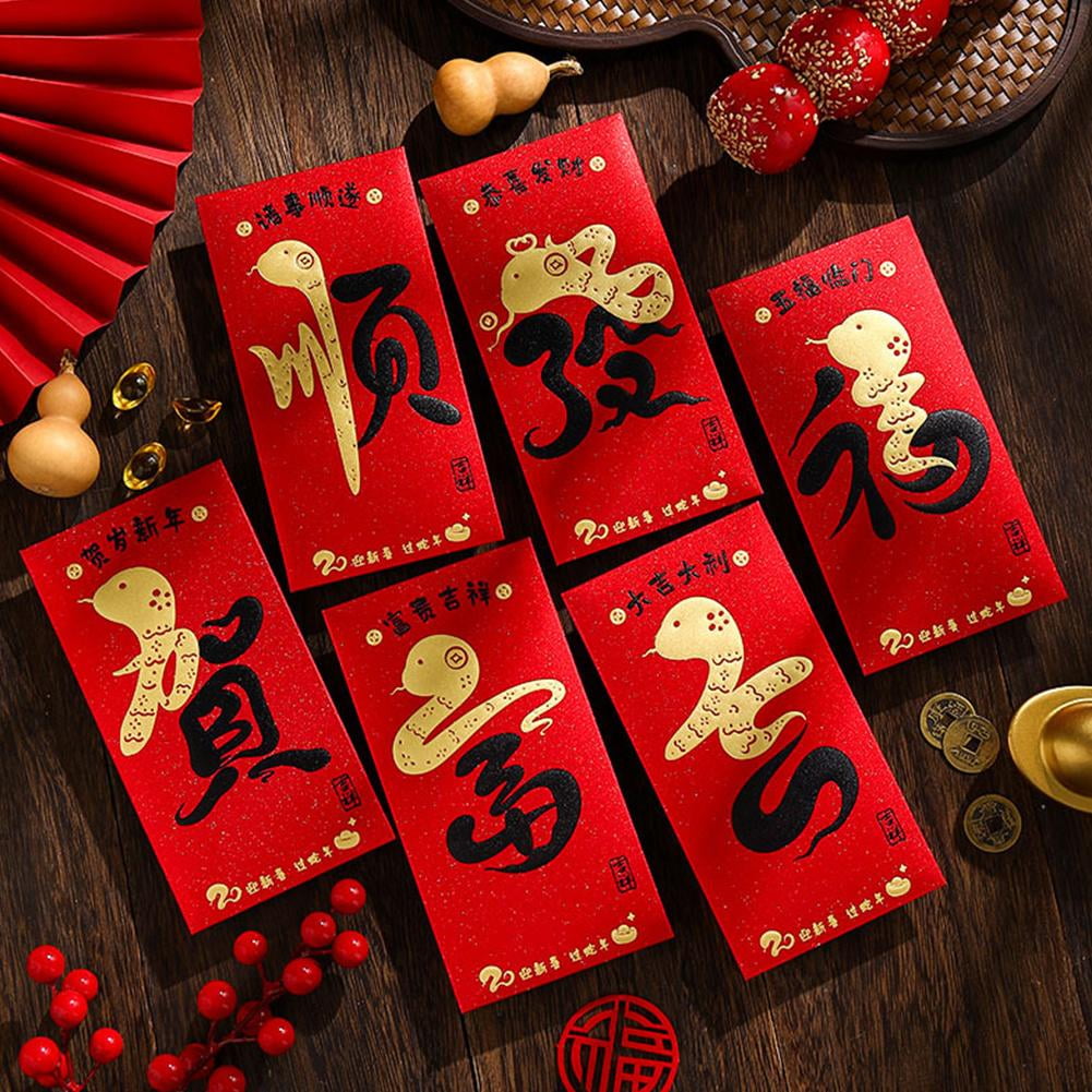 Big sale! PINKMAUG New Year Red Envelope Year of The Snake Creative Chinese New Year Red Envel