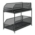 Big sale Pull Out Organizer 2 Tier Carbon Steel Mesh Large