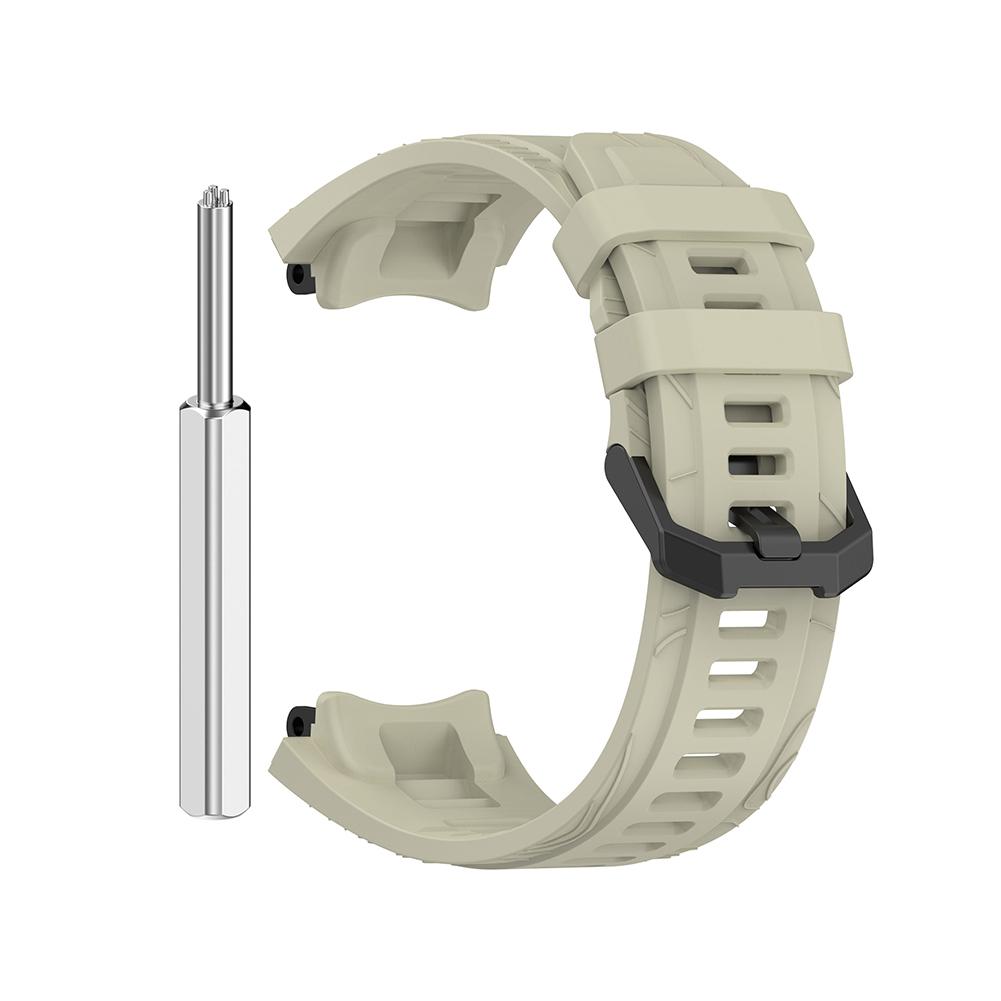 RuenTech Cinturino In Silicone Per Amazfit T-Rex – Sgancio Rapido, Morbido, Traspirante – Taglia Unica (13-20 Cm)
