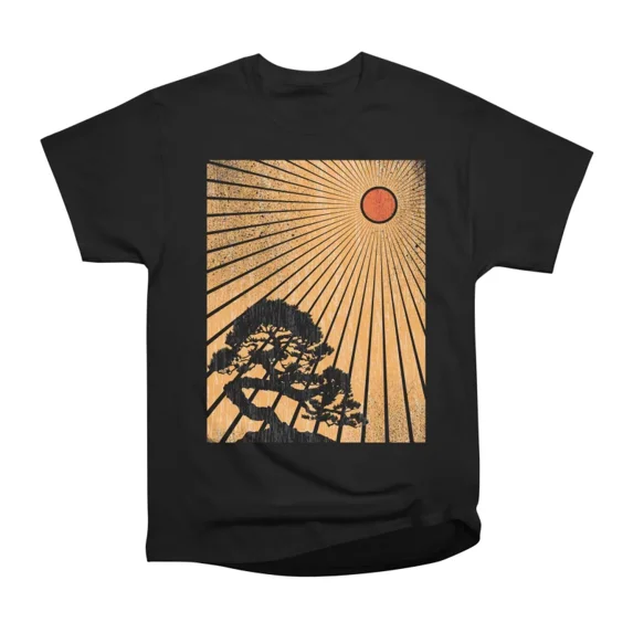 Big tree sunset T-Shirt Tee Gift For Him Merch For Her Apparel For ...