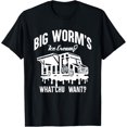 Big worm ice cream truck Rapper 90s Hip Hop West Coast TShirtM