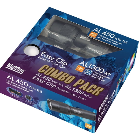 BigBlue AL450NM Tail & AL1300NP Easy Clip Rainbow - 450 Wide -1300 Wide