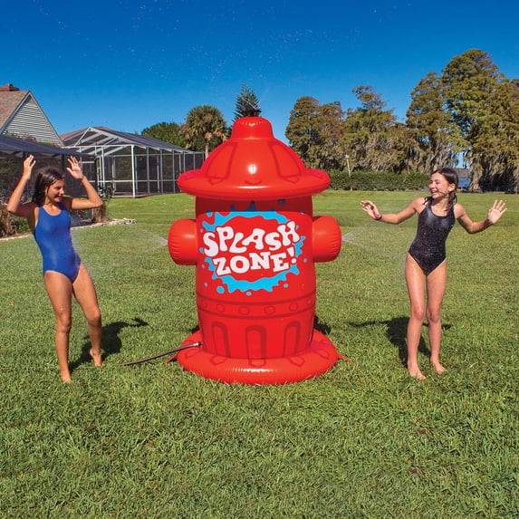 BigMouth Giant Inflatable Fire Hydrant Sprinkler, 46" x 46" x 76"