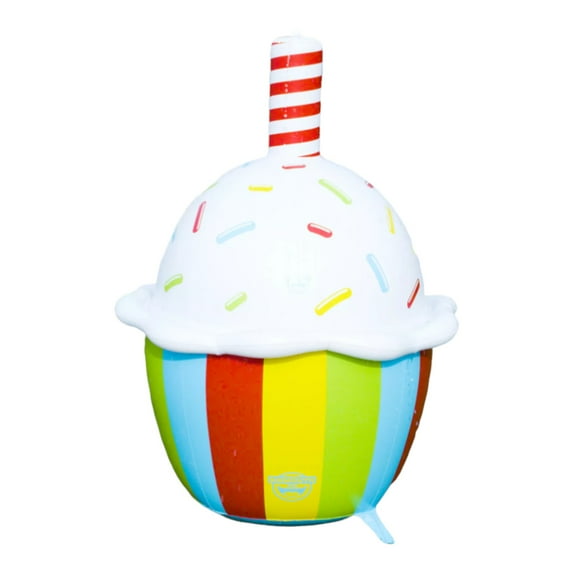 BigMouth Inc Inflatable Water Resistant Giant Cupcake Yard Sprinkler