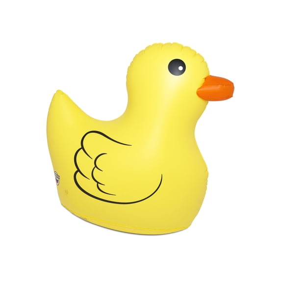 BigMouth Inc. Quackers the Ducky Lil' Kids Inflatable Sprinkler, Hilarious 2-Foot Tall Inflatable Duck Sprinkler