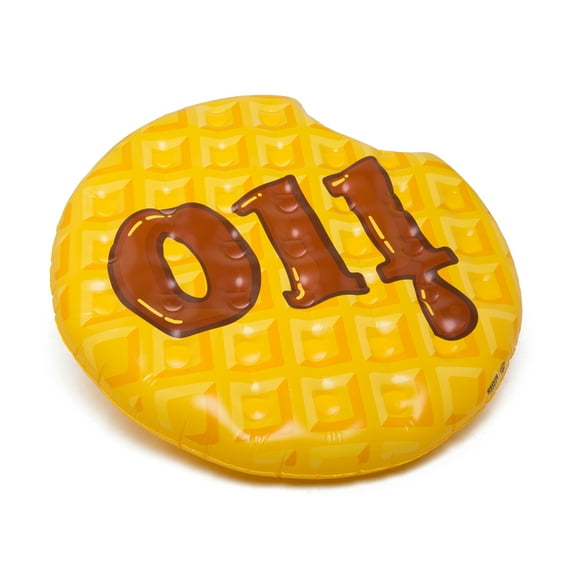 BigMouth Inc. Stranger Things Waffle Pool Float, 5-Foot Funny Pool Float with Stranger Things Theme, Easy to Inflate/Deflate and Clean, Makes a Great Gift Idea