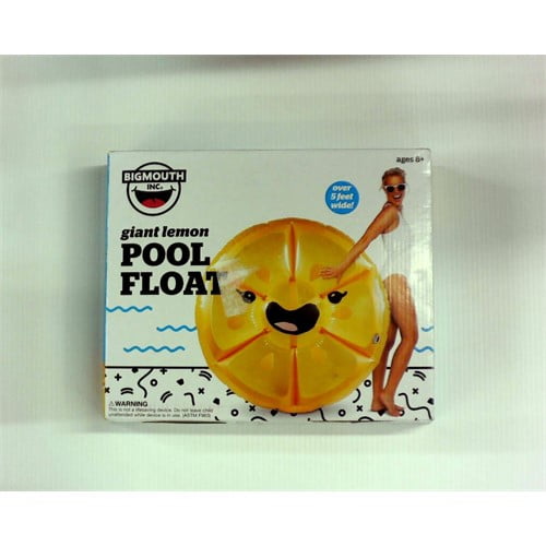 BigMouth Toys Pool Float - Lemon