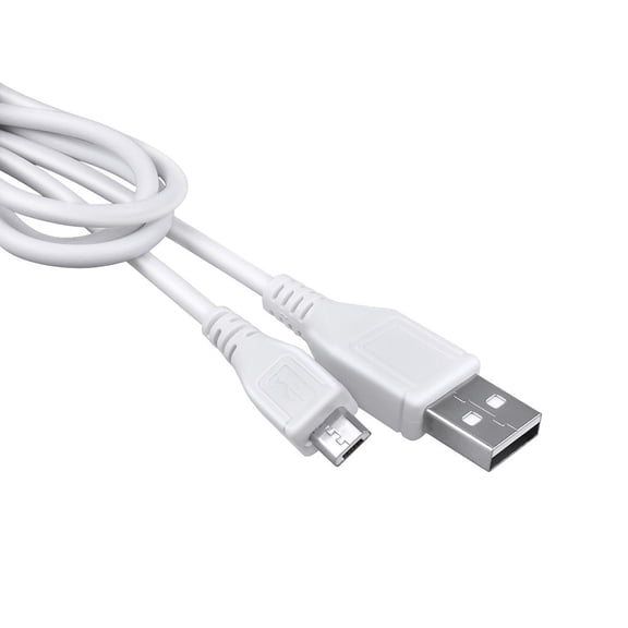 BigNewPowered 5ft Micro USB Charger Cable Compatible with Galaxy J3/Achieve/Emerge/J3 Prime White
