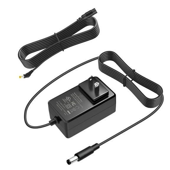 BigNewPowered 5ft UL 12V 2A-3A AC Adapter Charger For Canon CanoScan 3200F D2400 F917100 Scanner Power With Extension 6ft Connectcor Plug Cable Mains