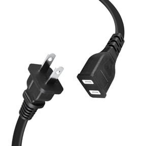 BigNewPowered 6ft AC Cable Compatible with CAT CJ1000DCP Car Battery Jump Starter Compressor ITM 1418644