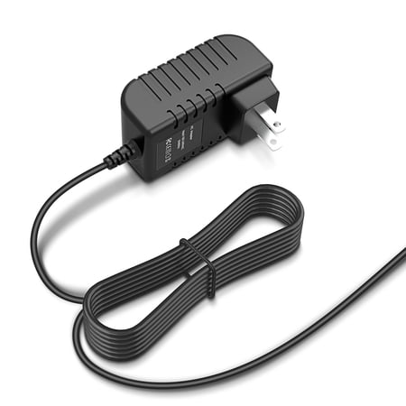 BigNewPowered Negative Center Pin 5.5mm*2.5mm 12V 1A AC-DC Adapter Power Supply Charger,BLACK