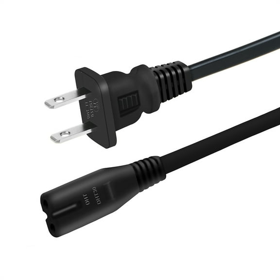 BigNewPowered Replacement 5FT New Power Input: 110V - 120V 50-60Hz AC in Power Cord Outlet Plug Cable Lead Compatible with Aiwa Exos-9 Exos9 Portable Boombox Bluetooth Speaker