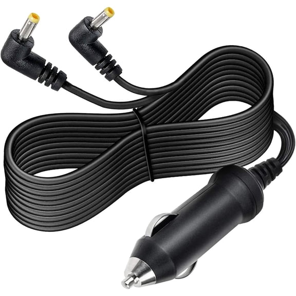 BigNewPowered Replacement Car Adapter Compatible with PD7022/12 Dual Screen DVD Player Power Supply Cord Charger