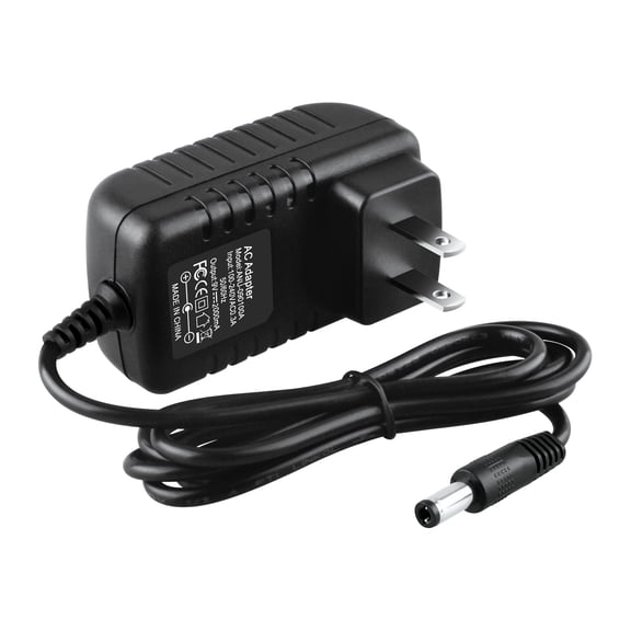BigNewPowered Replacement Charger Center Negative 9V 2A DC Power Supply Adapter Replacement Output DC 9V 2000mA with 5.5mm x 2.5mm Connector Plug AC Charger