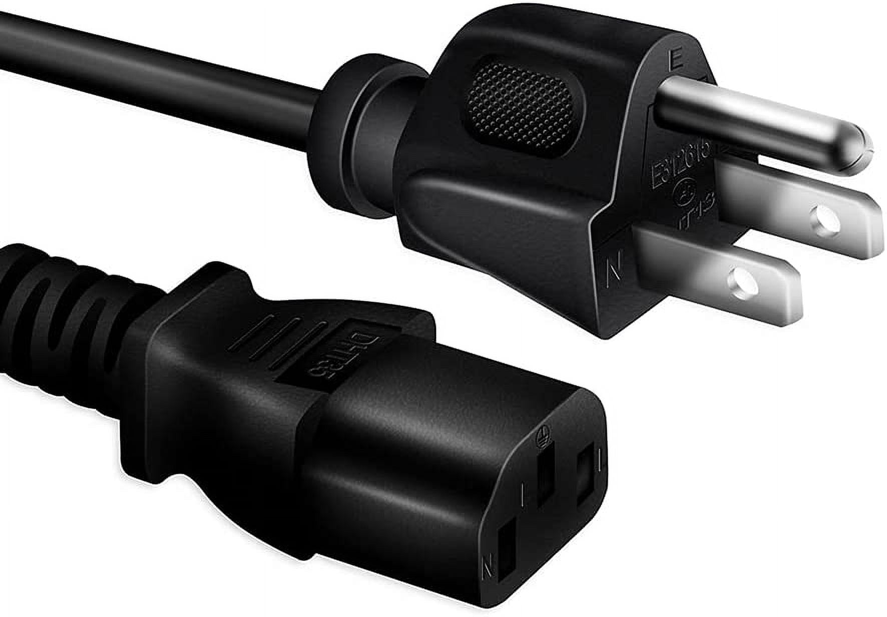 BigNewPowered UL Listed 6FT Long Cable 18AWG 10A 3-Prong 1.8M ...
