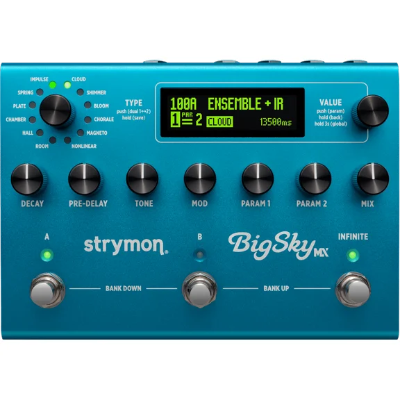 BigSky MX Reverb Pedal