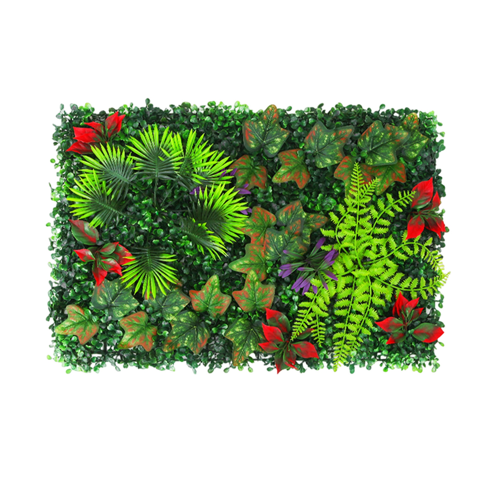 BigTiny 40x60CM Artificial Plants Wall Panel Realistic Fake Greenery ...