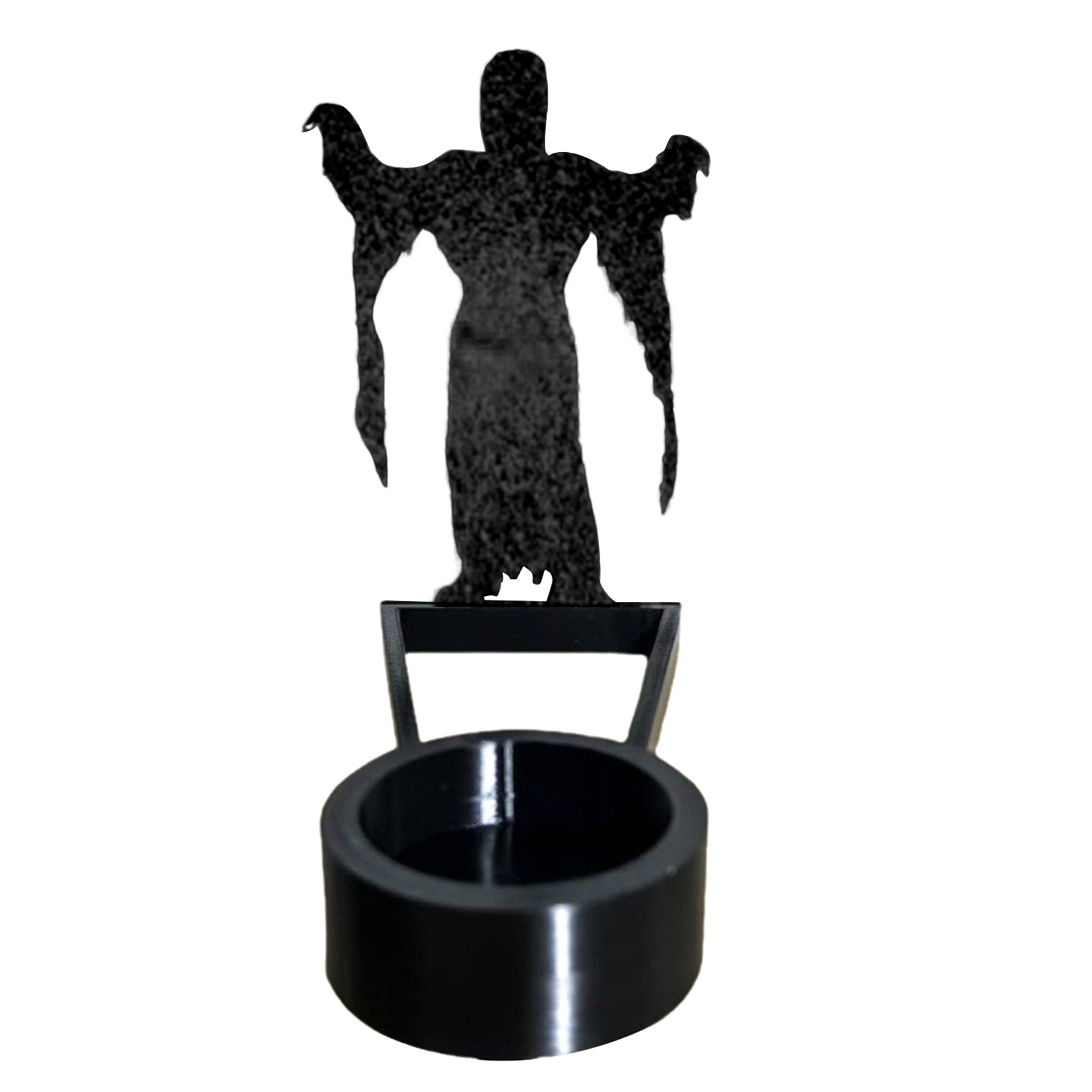BigTiny Halloween Shadow Candle Holder Spooky Grim Reaper Pumpkin Bat ...