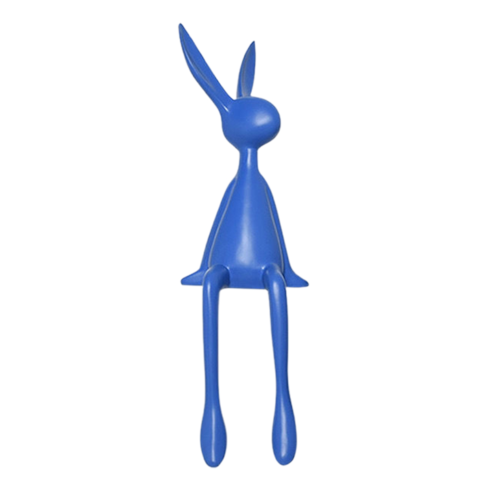 BigTiny Sitting Rabbit Figurine Long-legged Bunny Resin Statue Animal ...